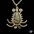Ciondolo con giada