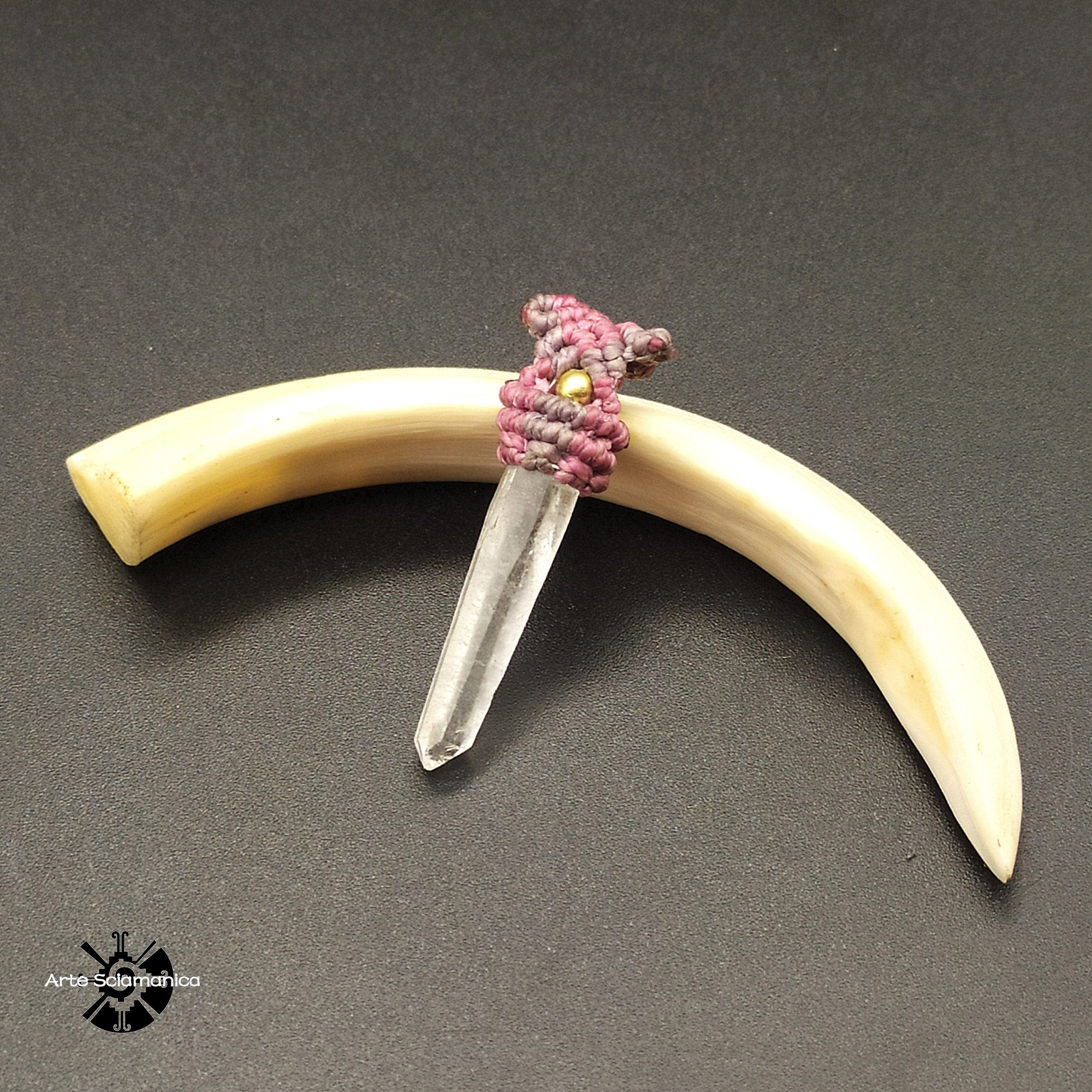 Collana con cristallo di rocca