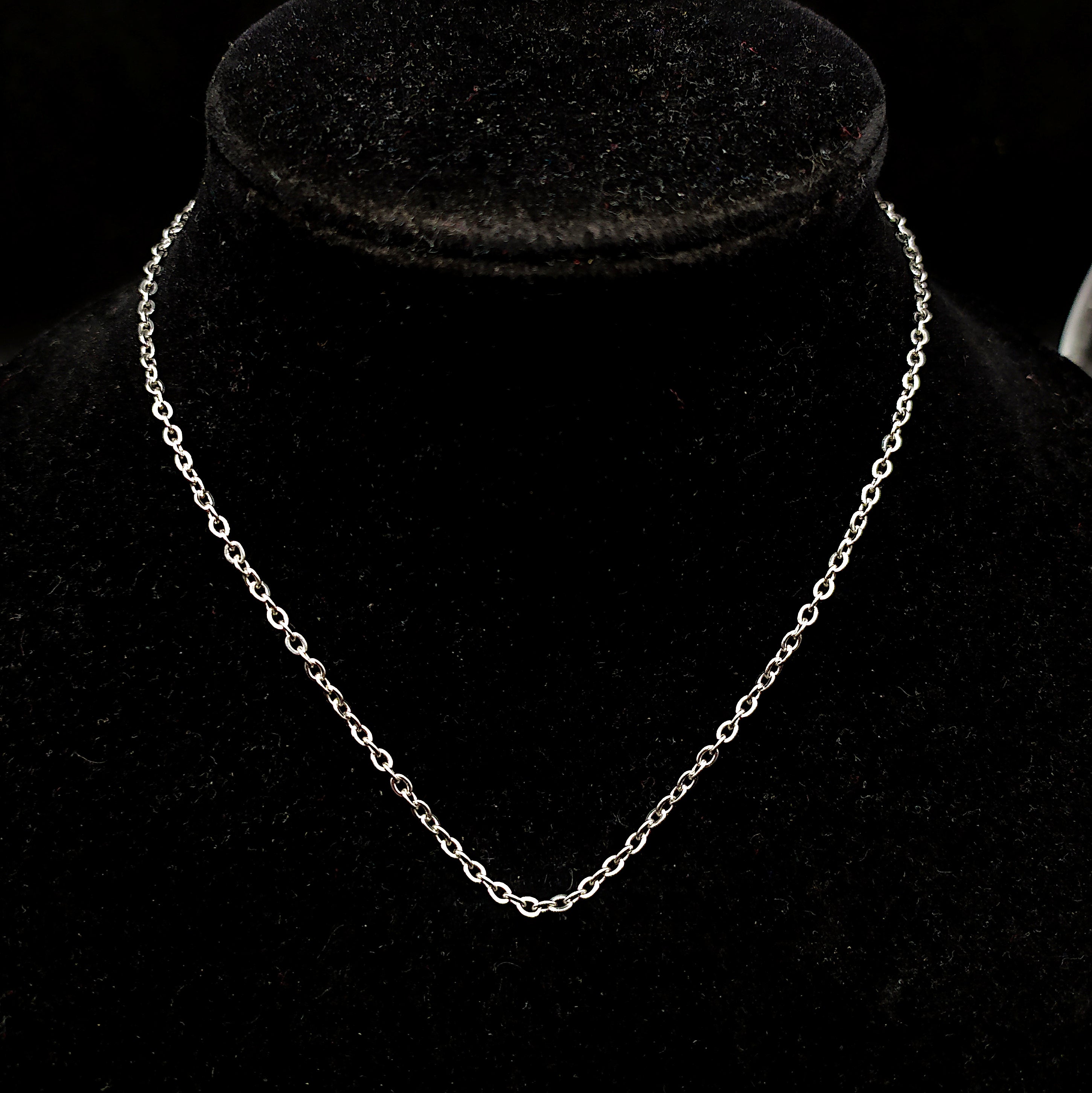 Catenina in acciaio lunga - 78 cm