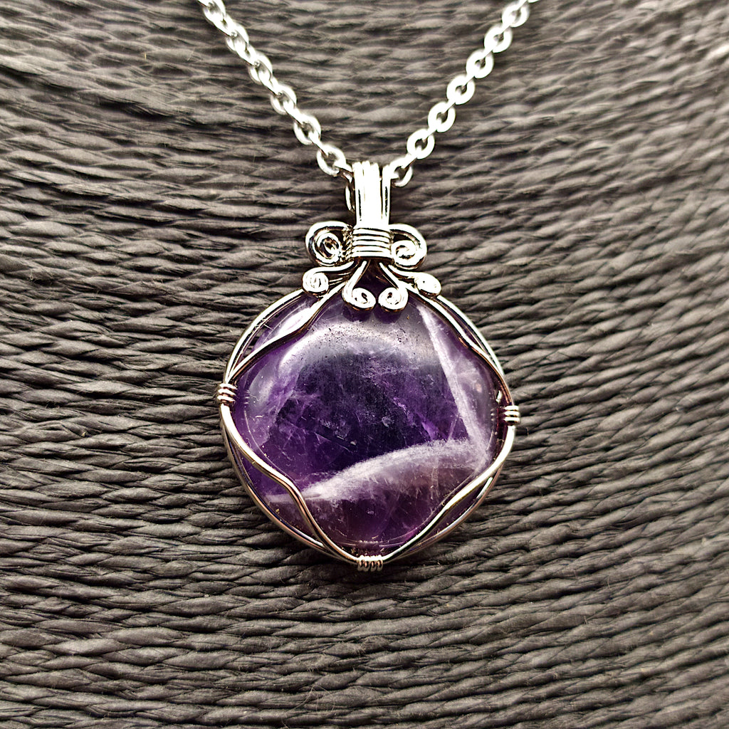 Ciondolo con ametista