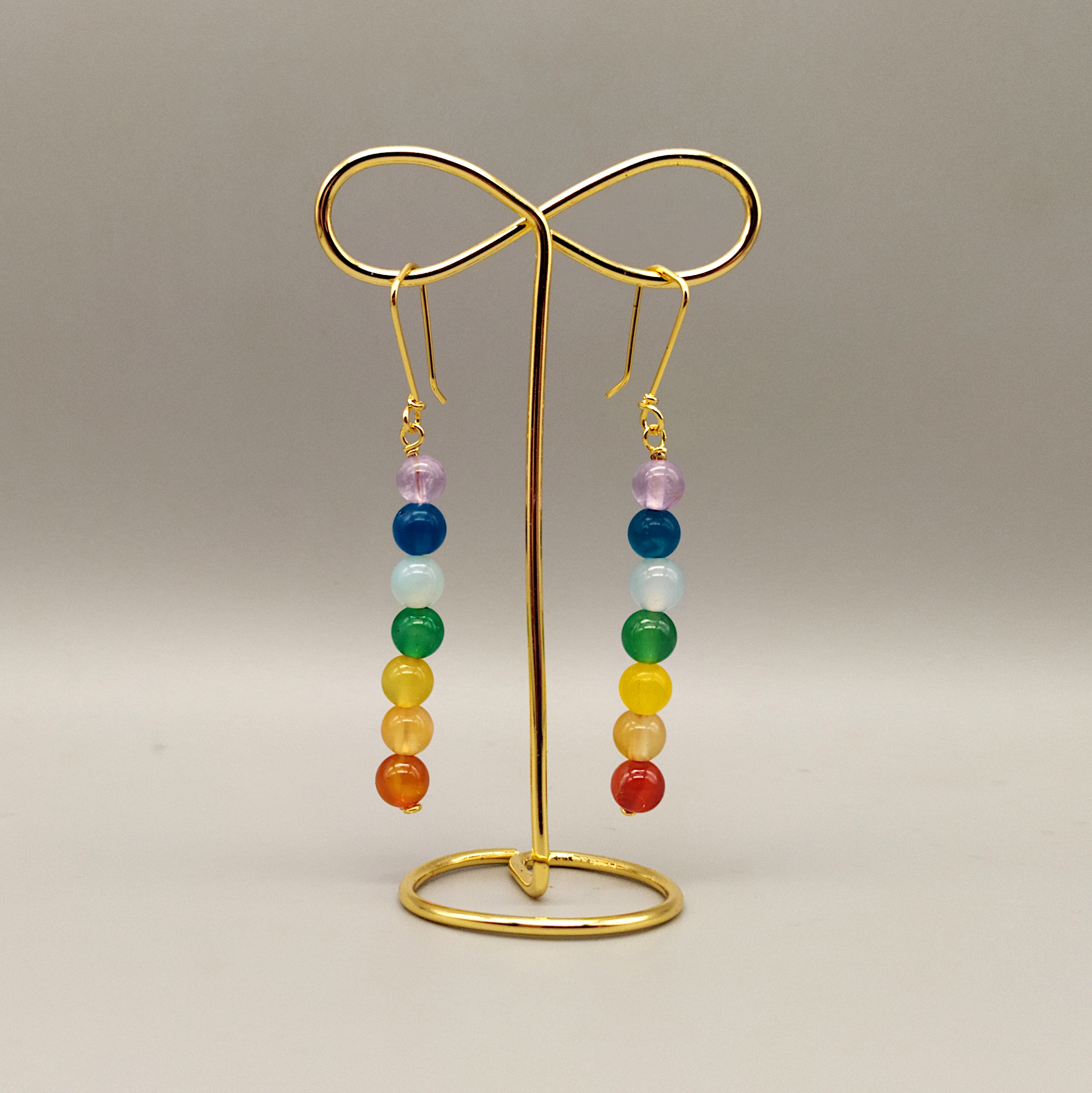 Orecchini "7 chakra"