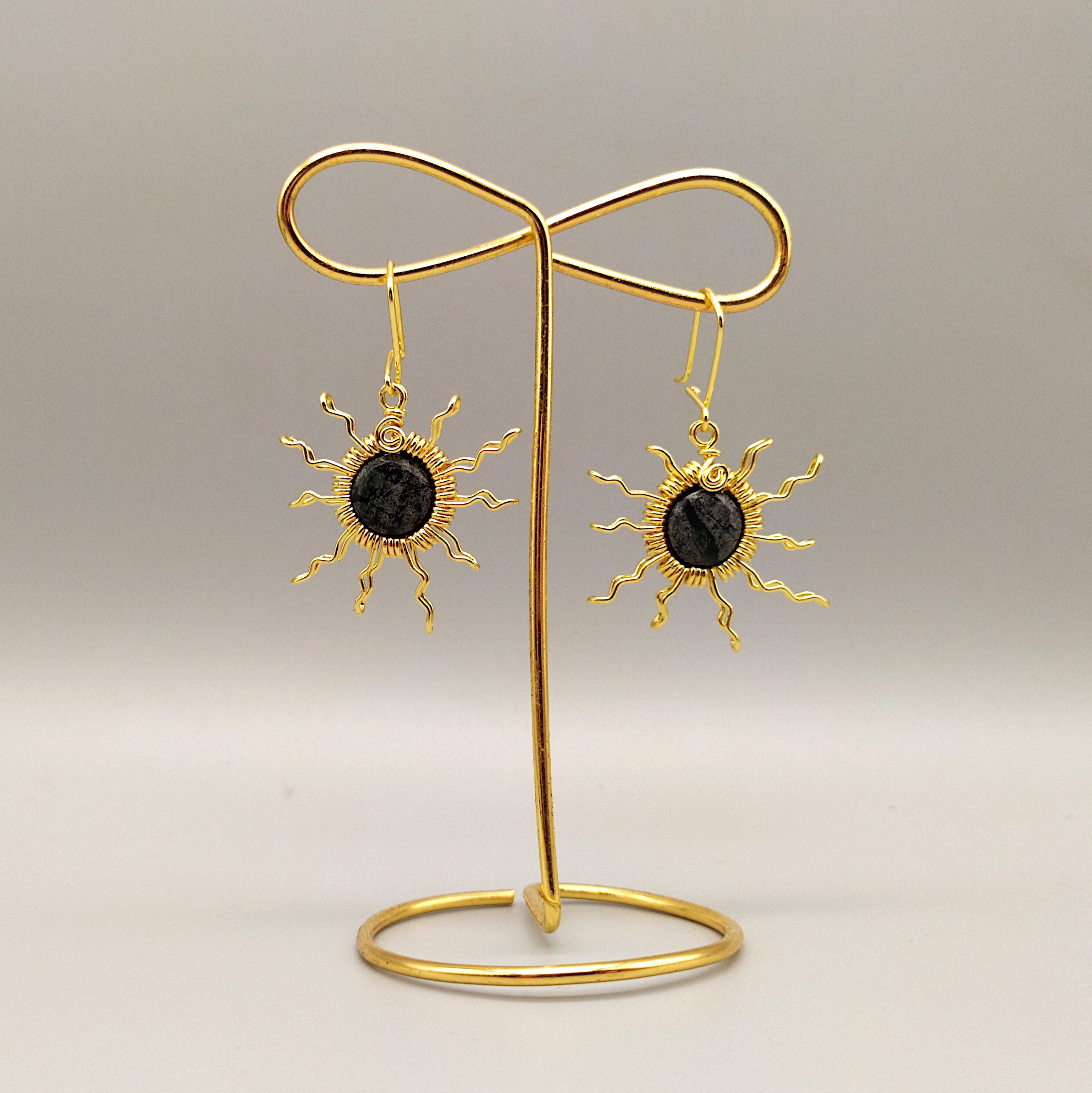 Orecchini con serpentina